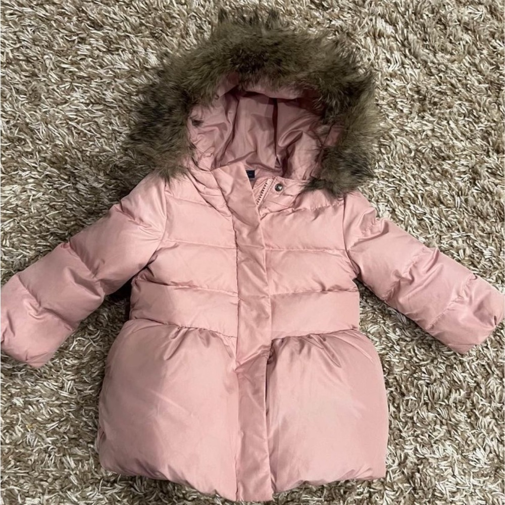 BabyGap 2T pink parka